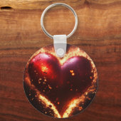 Ontstoken liefde sleutelhanger (Voorkant)