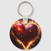 Ontstoken liefde sleutelhanger (Achterkant)