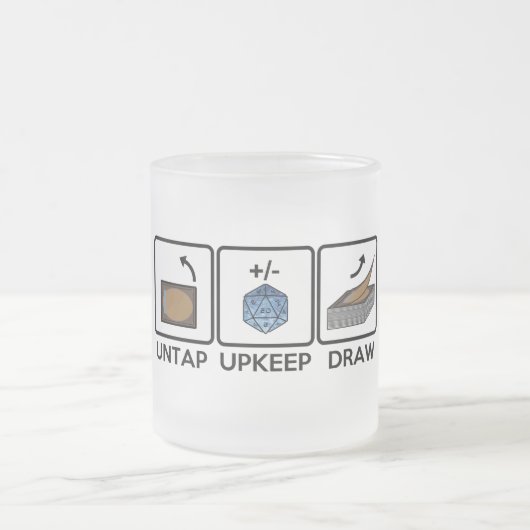 Onttikken, Bijwerken, Mok tekenen (Center)