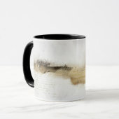 onttitelde abstracte kunst mok (Voorkant links)