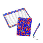 onttrokken blauwe inkt pen