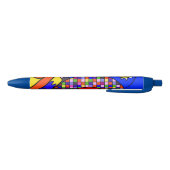 onttrokken blauwe inkt pen (Bodem)