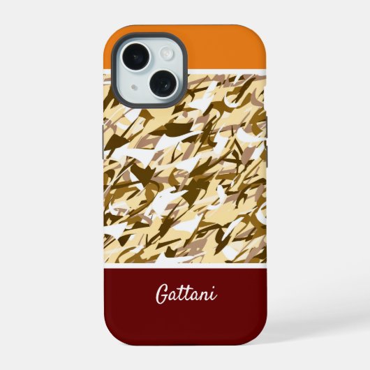 onttrokken iPhone 15 case (Achterkant)