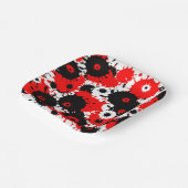 onttrokken papieren bordje (Gebogen)