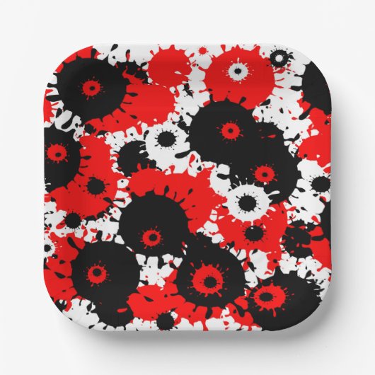 onttrokken papieren bordje (Voorkant)