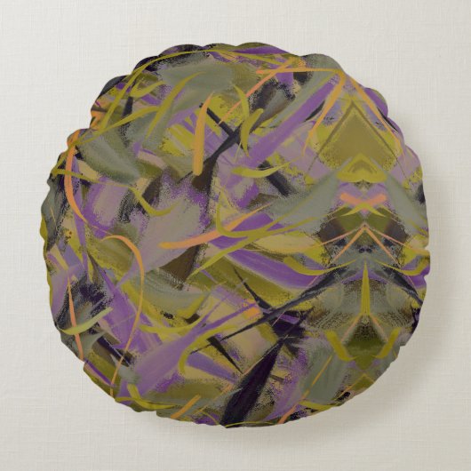 onttrokken rond kussen (Voorkant)