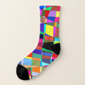 onttrokken sokken (Links - buitenkant)