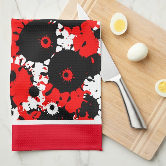 onttrokken theedoek (Quarter Fold)