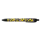 onttrokken zwarte inkt pen (Bodem)