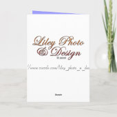 Ontvang binnenkort een welkome kaart (Achterkant)