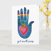 Ontvang binnenkort een welkome kaart (Gele Bloem)