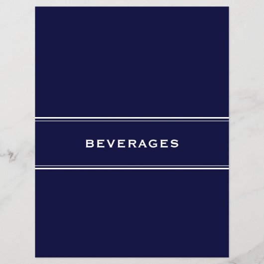 Ontvang divider Desserts Navy Blue (Achterkant)