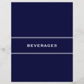 Ontvang divider Desserts Navy Blue (Voorkant)