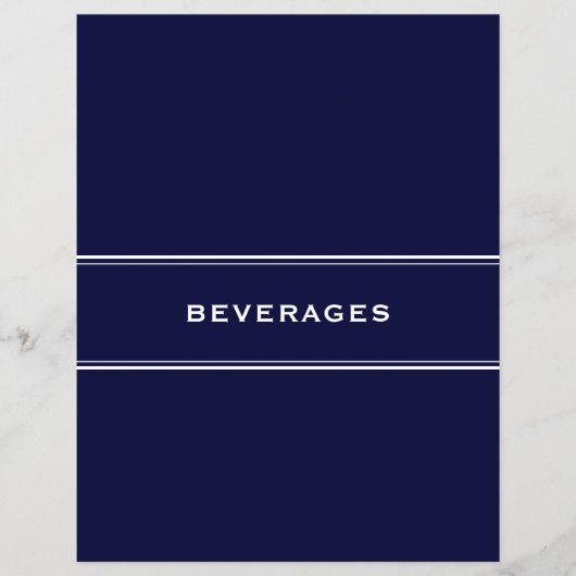 Ontvang divider Desserts Navy Blue (Voorkant)