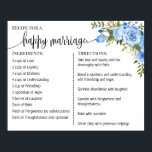 Ontvang een gelukkig huwelijksgebaar blauwe trouwc poster<br><div class="desc">Klik op "Ontwerp bewerken" om de lay-out aan te passen of te personaliseren (tekst wijzigen,  lettertypekleur,  lettertypestijl). ** Bekijk het volledige collectie voor de overeenkomende uitnodiging,  games voor vrijgezellenfeesten,  labels en teken beschikbaar**</div>