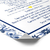 Ontvang een Happy Marriage Lemons Shower Gift Poster (Hoek)