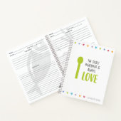 Ontvang een notebook of journaal om Ontvangers in  Notitieboek (Binnen)