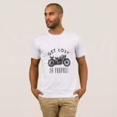 Ontvang een verlies op het doel - Zen-motorfiets T-shirt (Voorkant volledig)