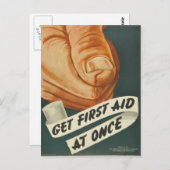  Ontvang eerste hulp meteen Briefkaart (Voorkant / Achterkant)