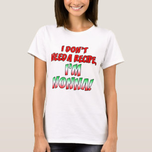 Ontvang geen ontvang Nonna T-shirt