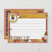 Ontvang het Briefkaart Vuur de barbecue Grill (Voorkant / Achterkant)