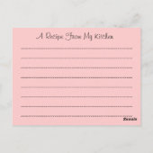 Ontvang het ontwerp van het Briefkaart van de Kaar (Achterkant)