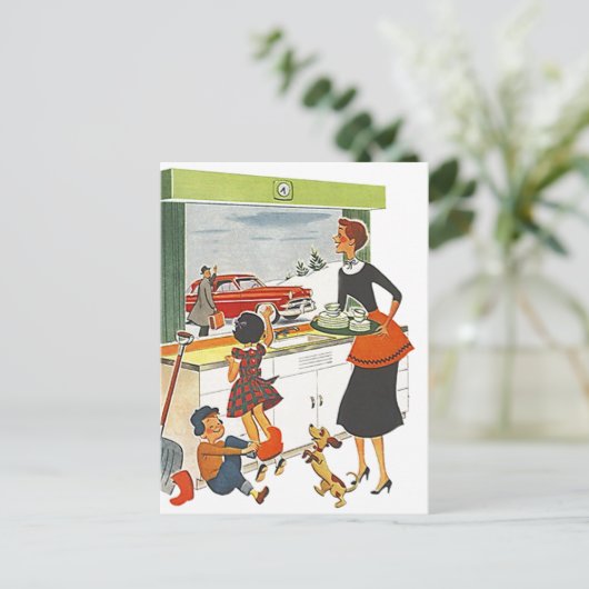 Ontvang het ontwerp van het Briefkaart van de Kaar (Staand voorkant)