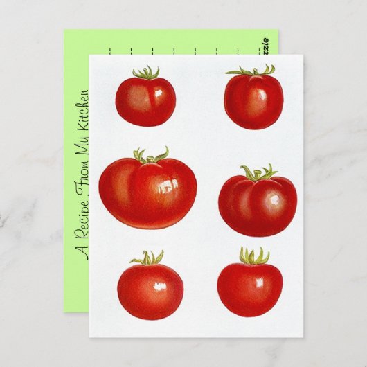 Ontvang het ontwerp van het Briefkaart van de Kaar (Voorkant / Achterkant)