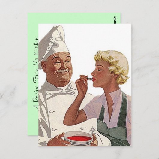 Ontvang het ontwerp van het Briefkaart van de Kaar (Voorkant / Achterkant)