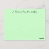 Ontvang het ontwerp van het Briefkaart van de Kaar (Achterkant)