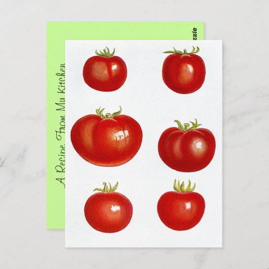 Ontvang het ontwerp van het Briefkaart van de Kaar (Voorkant / Achterkant)