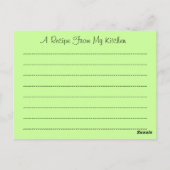 Ontvang het ontwerp van het Briefkaart van de Kaar (Achterkant)