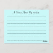 Ontvang het ontwerp van het Briefkaart van de Kaar (Achterkant)