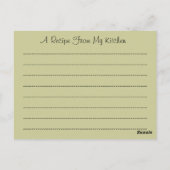 Ontvang het ontwerp van het Briefkaart van de Kaar (Achterkant)