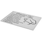 Ontvang je vader snijplank (Hoek)