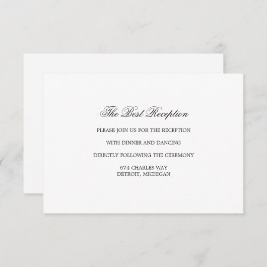 Ontvang Kaart - DE BESTE Suite (Voorkant / Achterkant)