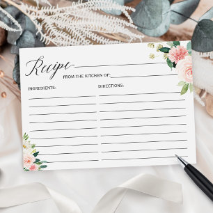 Ontvang Kaart voor de Bride Blush Pink Floral