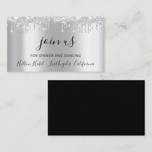 Ontvang Kaart Weddenschap Vrijgezellenfeesten Visitekaartje (Voorkant / Achterkant)