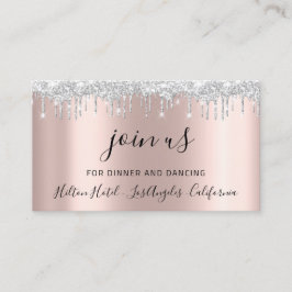 Ontvang Kaart weduwschap Vrijgezellenfeest Roos Dr Visitekaartje