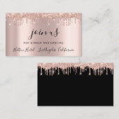 Ontvang Kaart weduwschap Vrijgezellenfeest Roos Dr Visitekaartje (Voorkant / Achterkant)