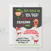 Ontvang kerstfeestelijke uitnodiging (Voorkant)