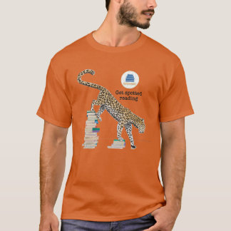 Ontvang leopard T-shirt met spotprent