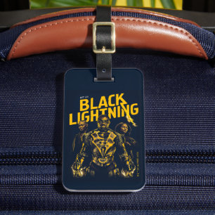 Ontvang Licht - Black Lightning Bagagelabel