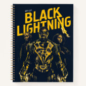 Ontvang Licht - Black Lightning Notitieboek (Voorkant)