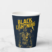 Ontvang Licht - Black Lightning Papieren Bekers (Voorkant)