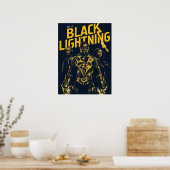 Ontvang Licht - Black Lightning Poster (Keuken)