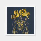 Ontvang Licht - Black Lightning Servet (Voorkant)