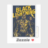 Ontvang Licht - Black Lightning Sticker (Vel)