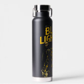 Ontvang Licht - Black Lightning Waterfles (Voorkant)