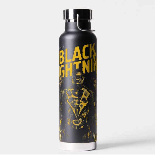 Ontvang Licht - Black Lightning Waterfles (Links)